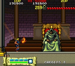 une photo d'Ã©cran de The Astyanax sur Arcade